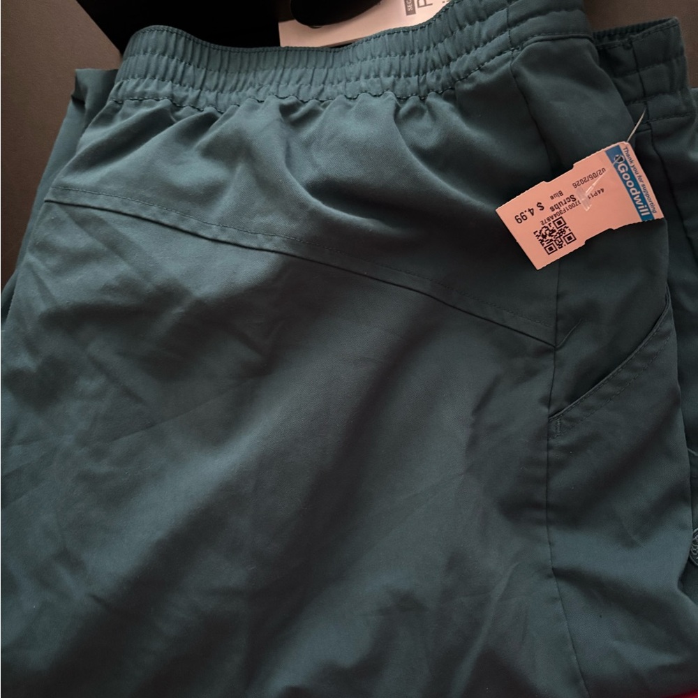 Teal Scrub Pants